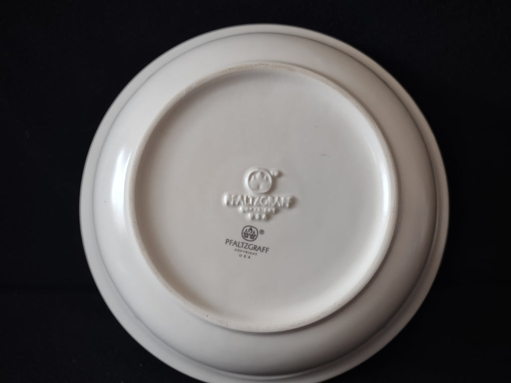 Vintage Pfaltzgraff Pink Floral Soup Cereal Bowl 9.5" [6393]
