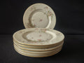 Vintage Theodore Haviland New York Apple Blossom plates set of 7 stacked view
