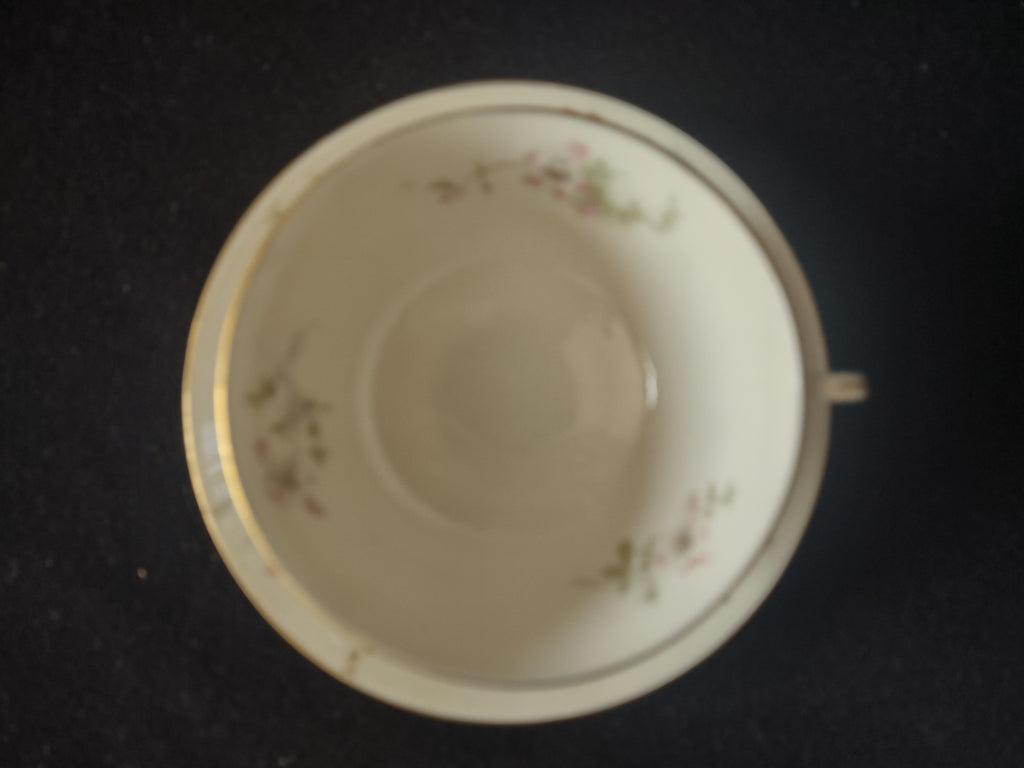 Vintage Theodore Haviland NY Apple Blossom Cup & Saucer Set of 2 [7222]