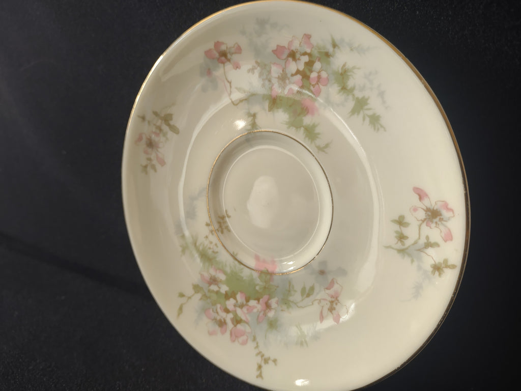 Vintage Theodore Haviland New York Apple Blossom Saucer [7223]