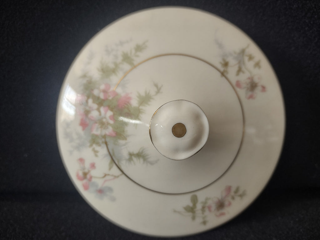 Vintage Theodore Haviland NY Apple Blossom Sugar Bowl Lid Replacement [7224]