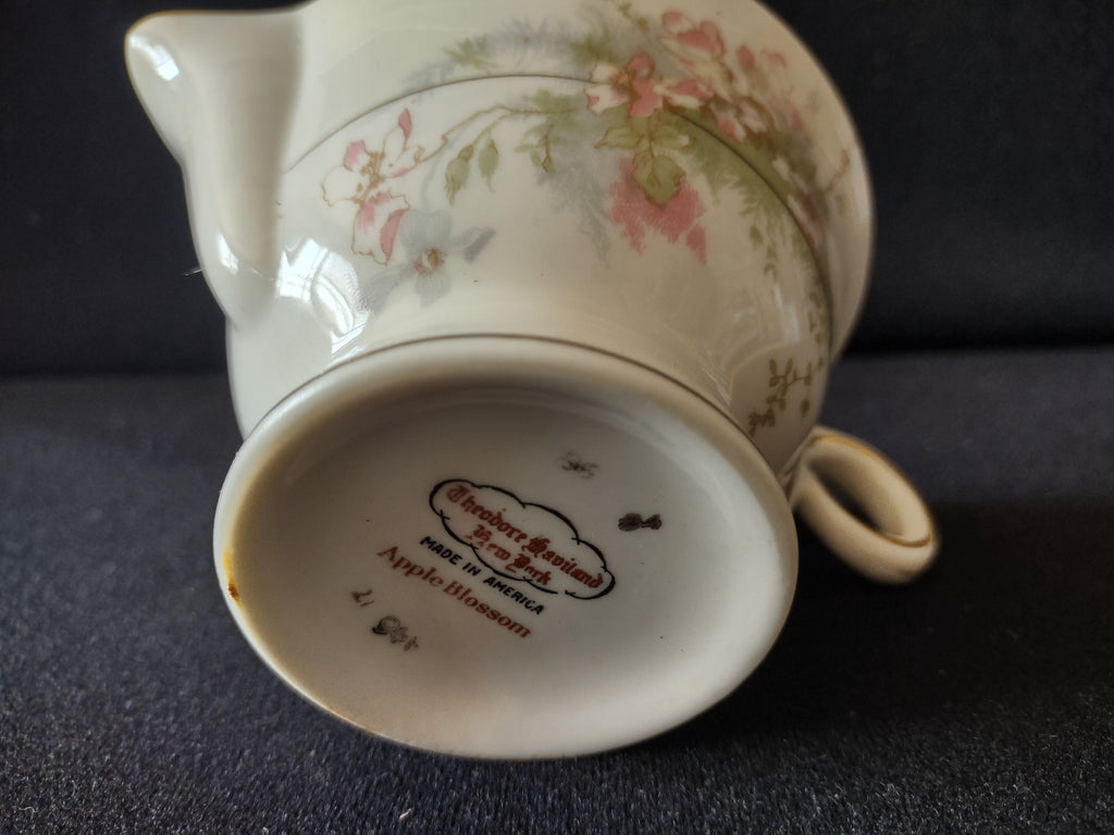 Vintage Theodore Haviland New York Apple Blossom Creamer [7225]