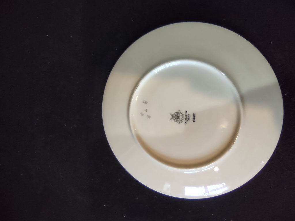 Castleton China Dorset plate front view