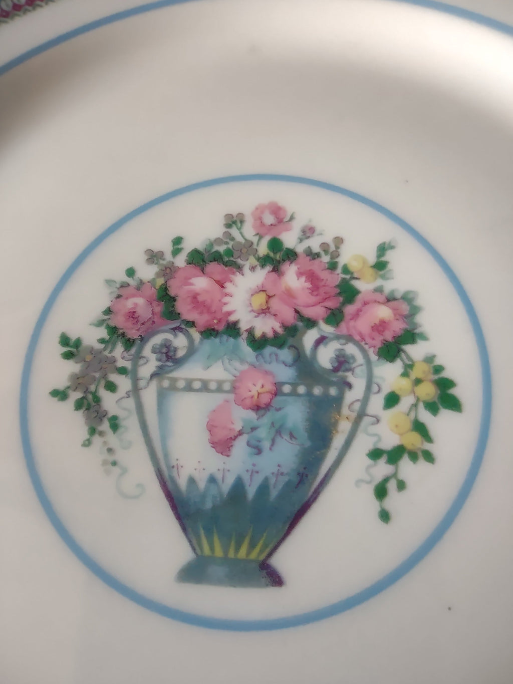 Vintage Limoges France plate backstamp bottom mark