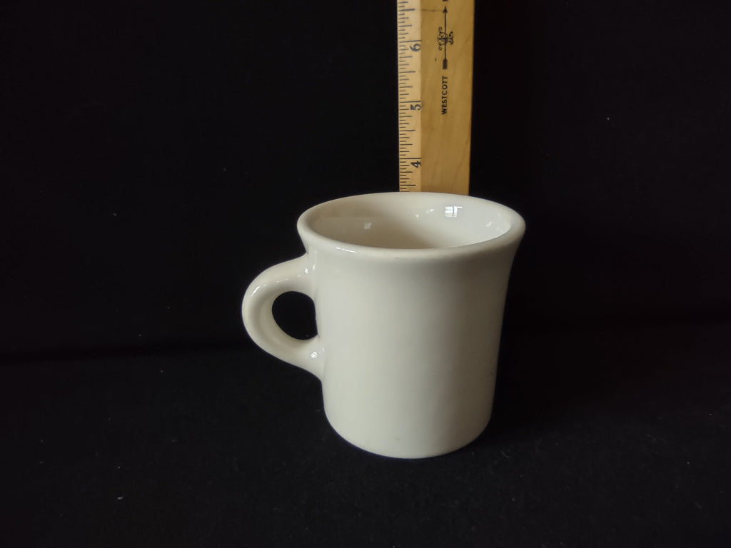 Vintage diner mug embossed backstamp bottom mark OC snowflake motif