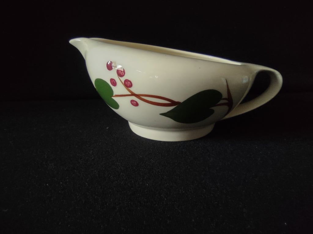 Vintage Blue Ridge Southern Potteries Off-White Gravy Boat [7249]