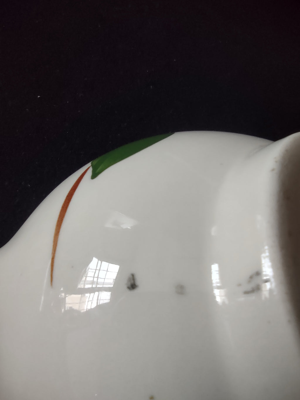 Vintage Blue Ridge Southern Potteries Off-White Gravy Boat [7249]