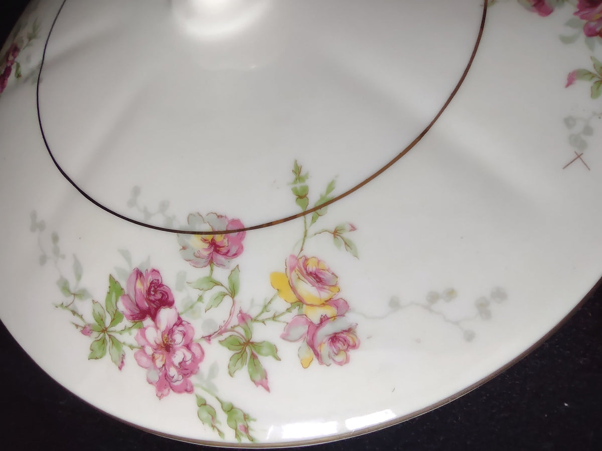 Vintage Theodore Haviland NY Dorset bowl side profile view