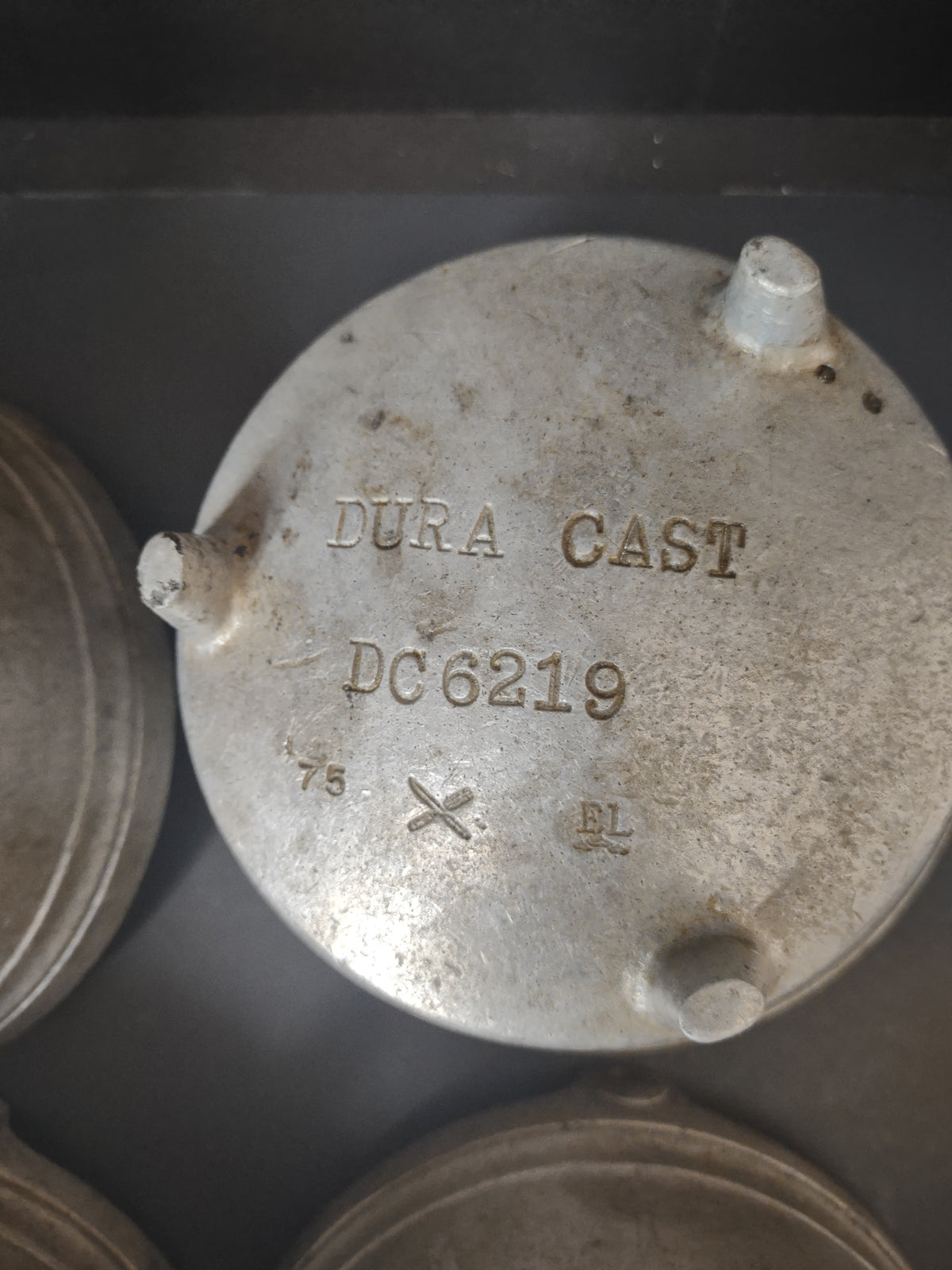 Vintage Dura Cast DC6219 Cast Aluminum Cauldron Bean Pot Set of 4 [7340]