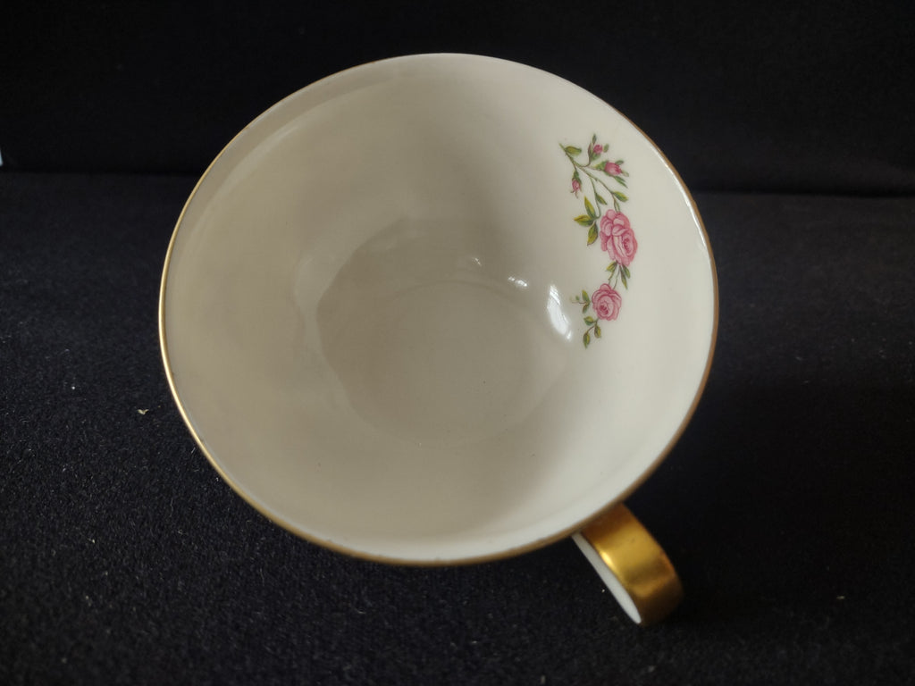 Vintage Theodore Haviland NY Delaware Pink Rose Tea Cup [7270]