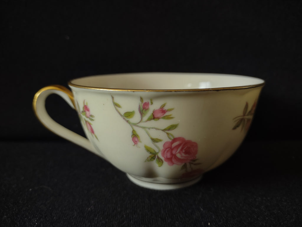 Vintage Theodore Haviland NY Delaware Pink Rose Tea Cup [7270]