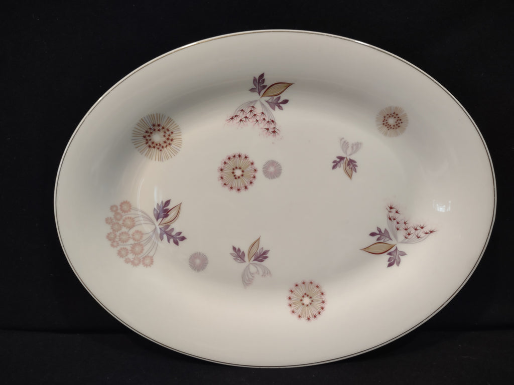 Vintage Theodore Haviland NY Meadow Lace Oval Serving Platter 11" [7274]