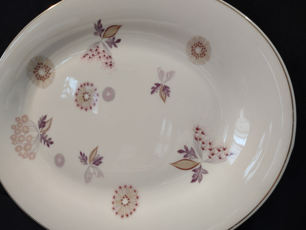 Vintage Theodore Haviland NY Meadow Lace Oval Serving Platter 11" [7274]