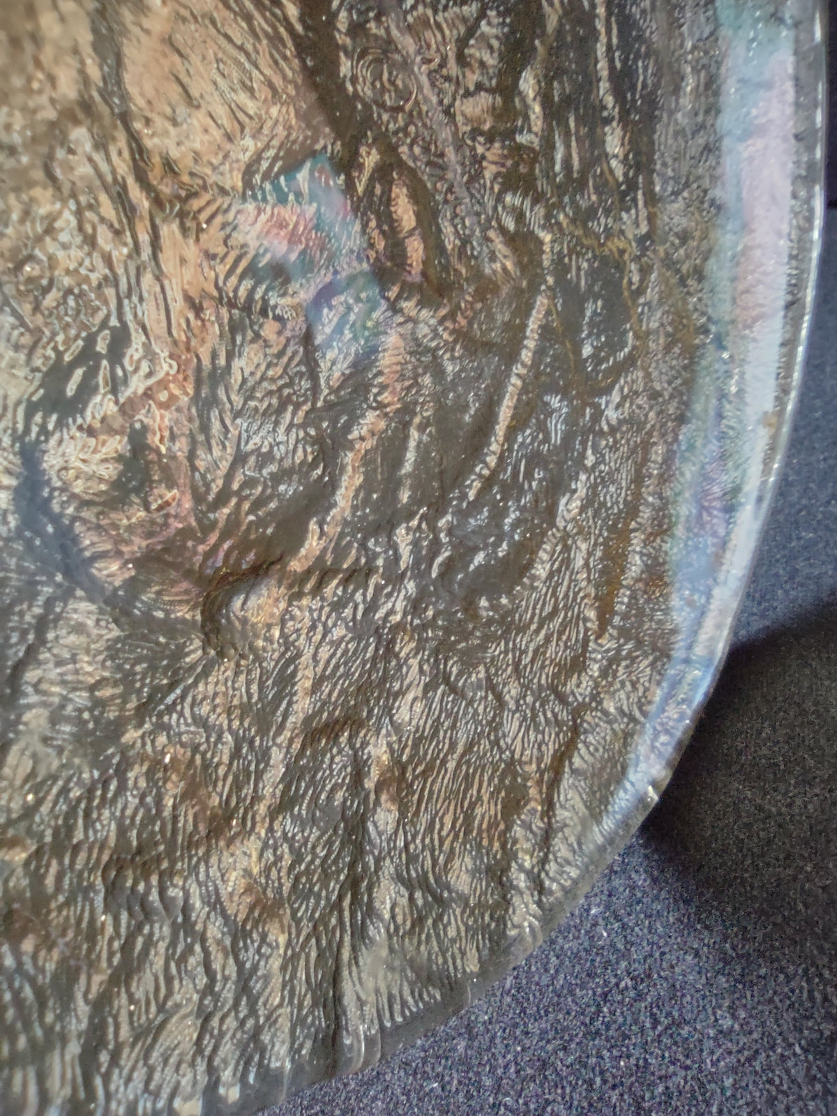 Backstamp close-up showing JSG Oceana maker's mark