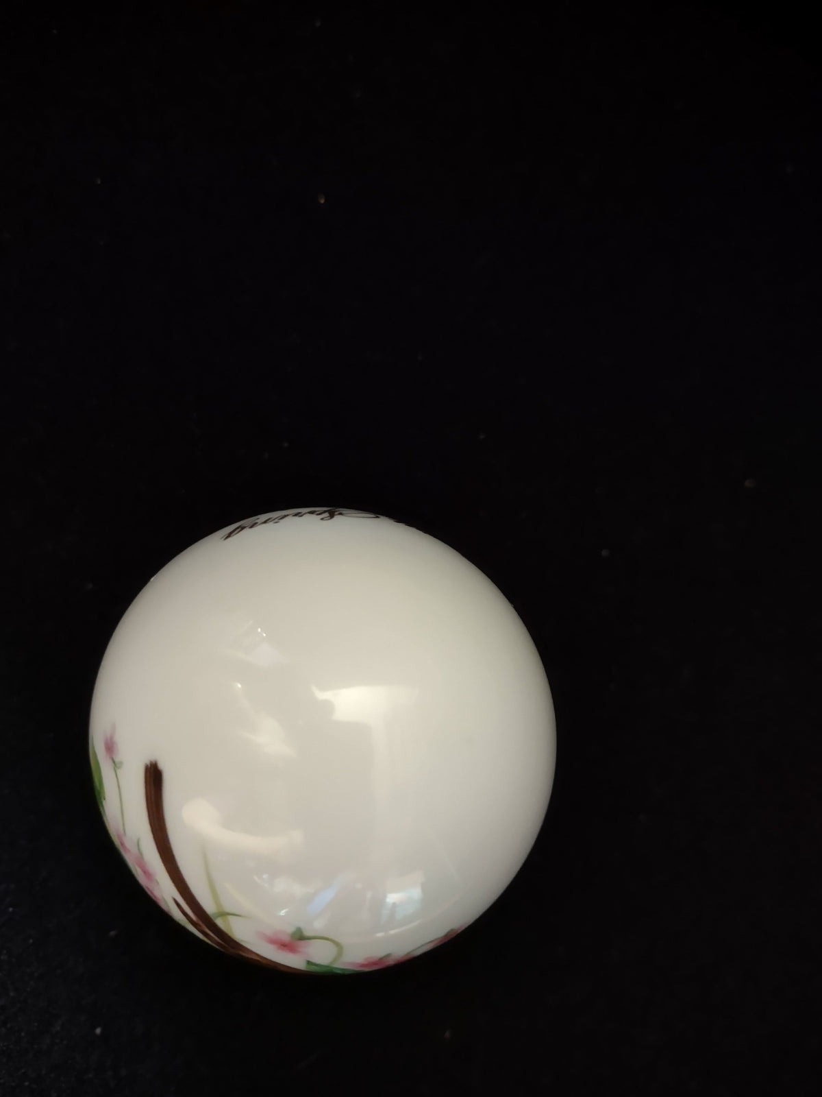 Avon Collectibles Made in USA backstamp bottom of porcelain egg