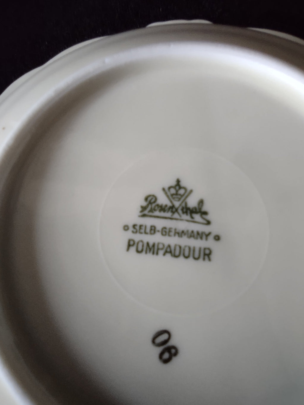 Vintage Rosenthal Pompadour Pink Rose Berry Bowls Set of 3