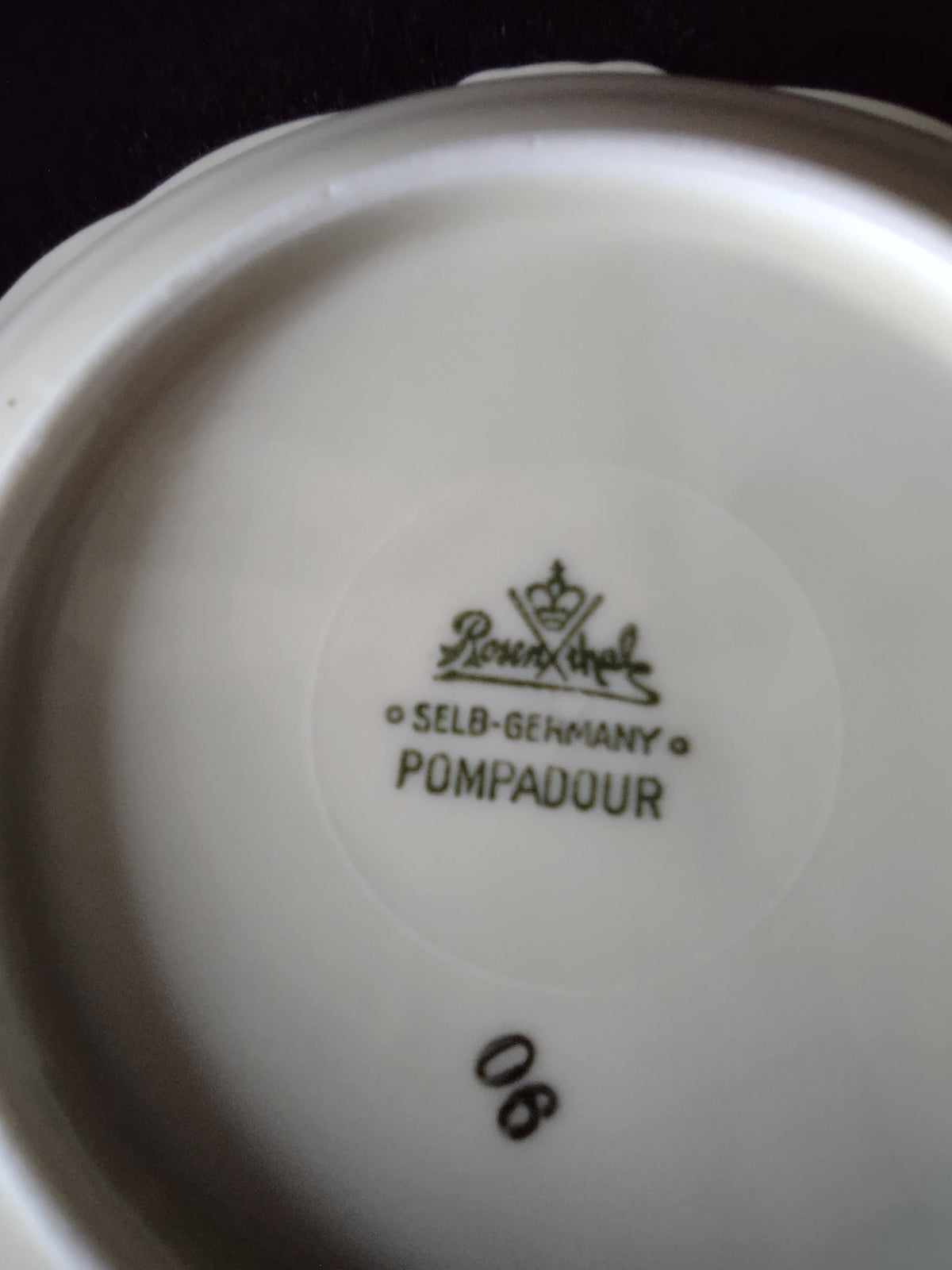 Vintage Rosenthal Pompadour Pink Rose Berry Bowls Set of 3