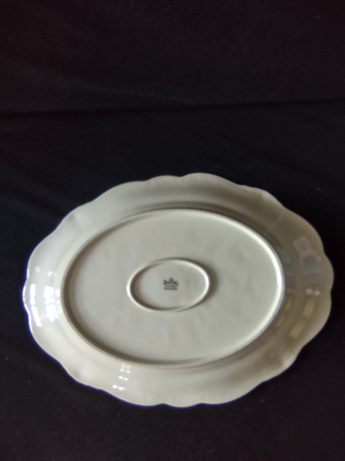 Rosenthal Moss Rose oval platter - full front