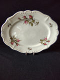 Rosenthal Moss Rose oval platter - size measurement