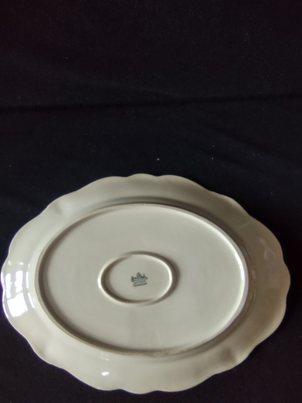 Rosenthal Moss Rose oval platter - full front view
