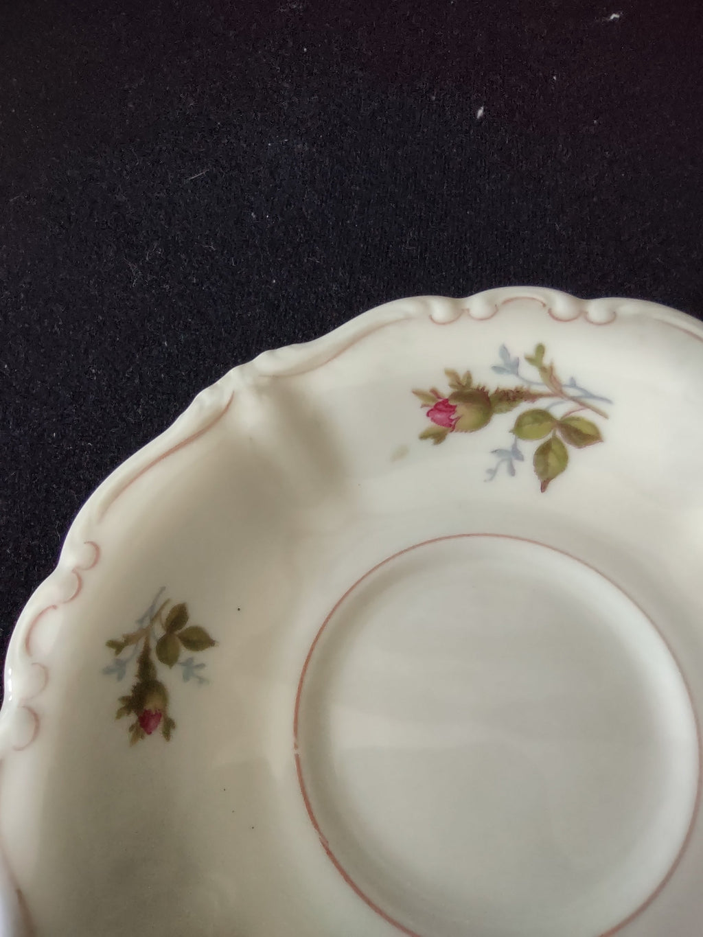Rosenthal Pompadour cup - interior view showing discoloration
