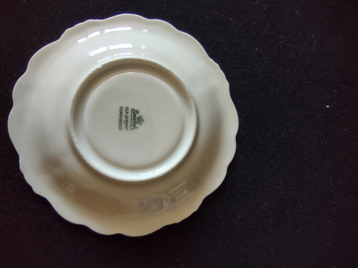 Rosenthal Pompadour cup - interior rose detail