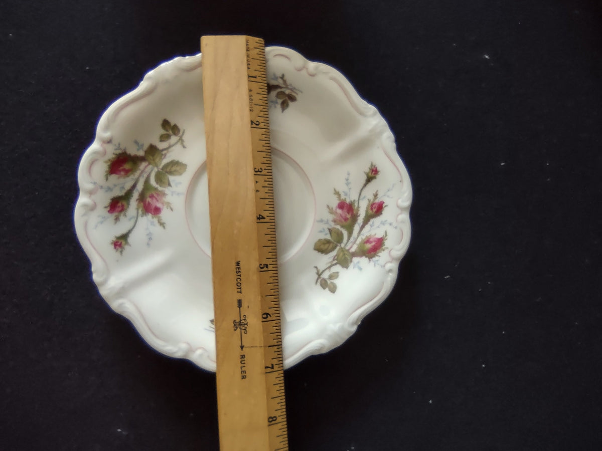 Rosenthal Pompadour Moss Rose cream soup cup side view