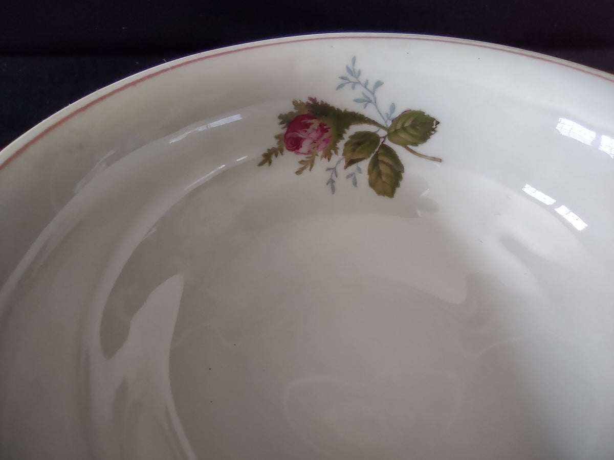 Rosenthal Pompadour Moss Rose saucer interior