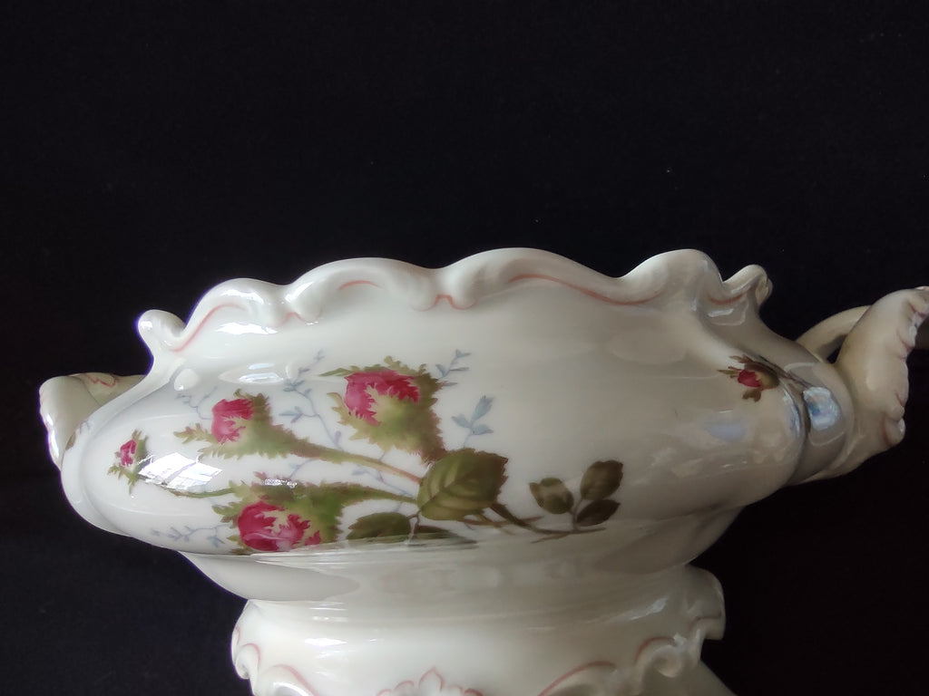 Vintage Rosenthal Pompadour Moss Rose Covered Soup Tureen Selb Germany [7358]