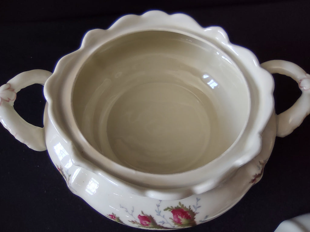Rosenthal Pompadour tureen bowl interior with double handles
