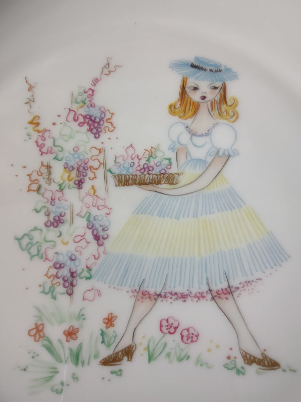 Limoges plate additional view