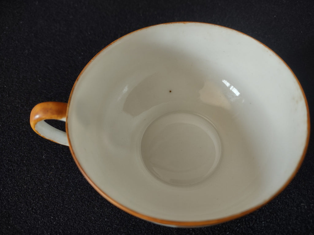 Cup from above showing motif detail