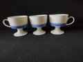 Rosenthal Germany blue lace footed cup - backstamp close-up