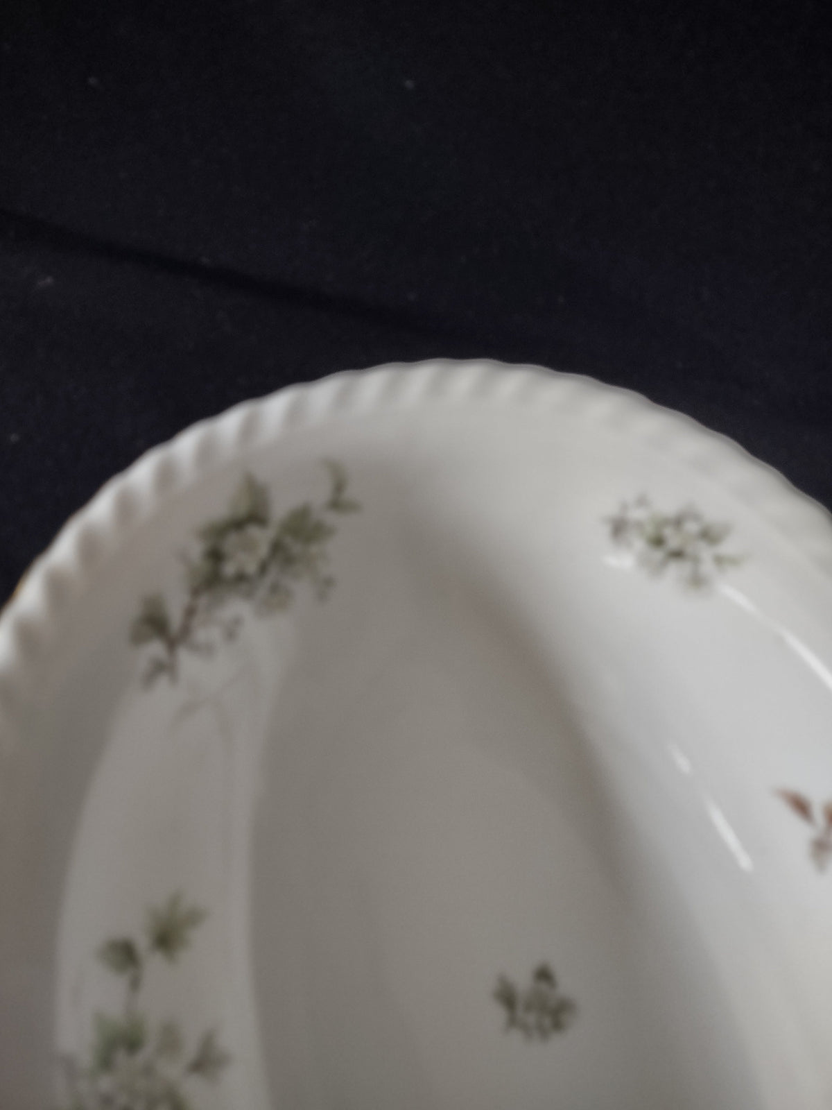 Franconia Krautheim Hawthorn bowl - additional detail