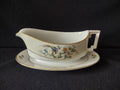 Vintage Heinrich & Co Bavaria Songbird Gravy Boat w Underplate [7387]