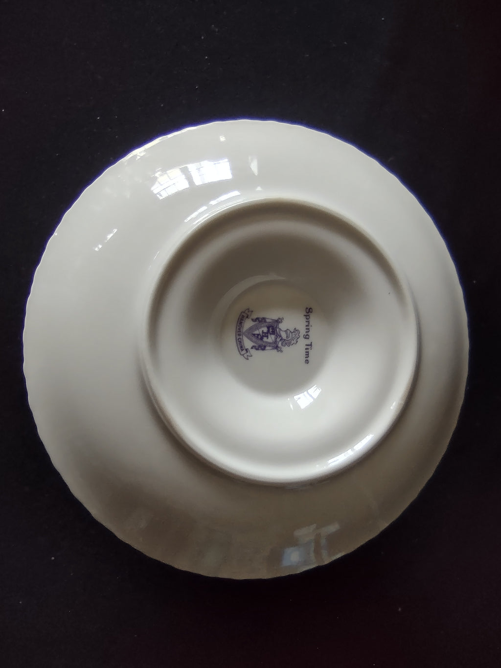 Vintage Hanover China Spring Time Gravy Boat with Underplate [7394]