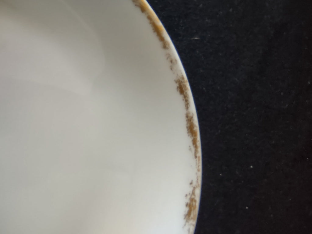 Hutschenreuther Selb Bavaria nappy dish - bottom view showing full back and backstamp location