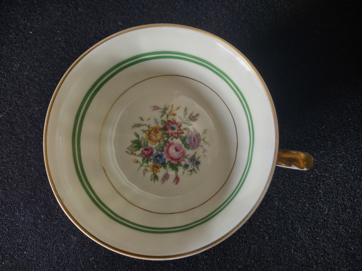 Vintage K&A Hutschenreuther Selb Bavaria Murillo Cup & Saucer Set of 2 [7400]