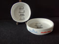 Rosenthal Studio-Linie display bowl - top view showing ruler measurement at approximately 4 inches diameter