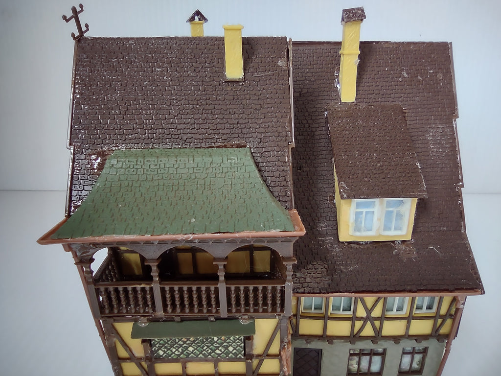 Vintage Vollmer #20817 Timber Frame House Assembled NOT Perfect [8000n]