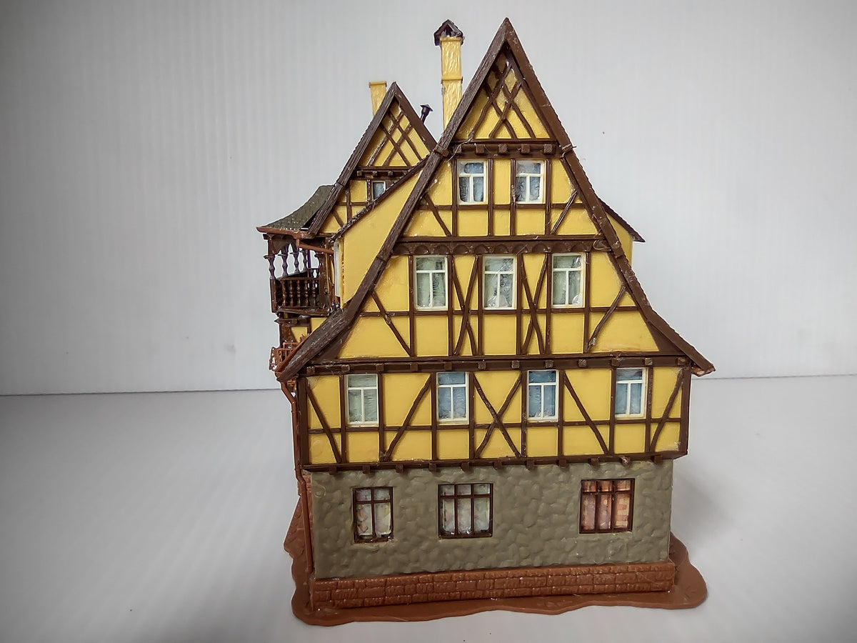 Vintage Vollmer #20817 Timber Frame House Assembled NOT Perfect [8000n]