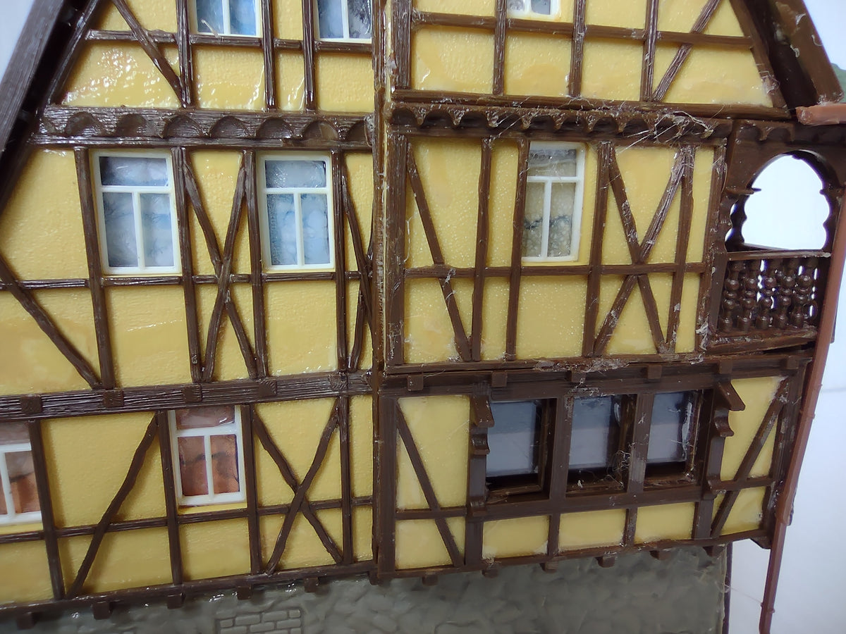 Vintage Vollmer #20817 Timber Frame House Assembled NOT Perfect [8000n]