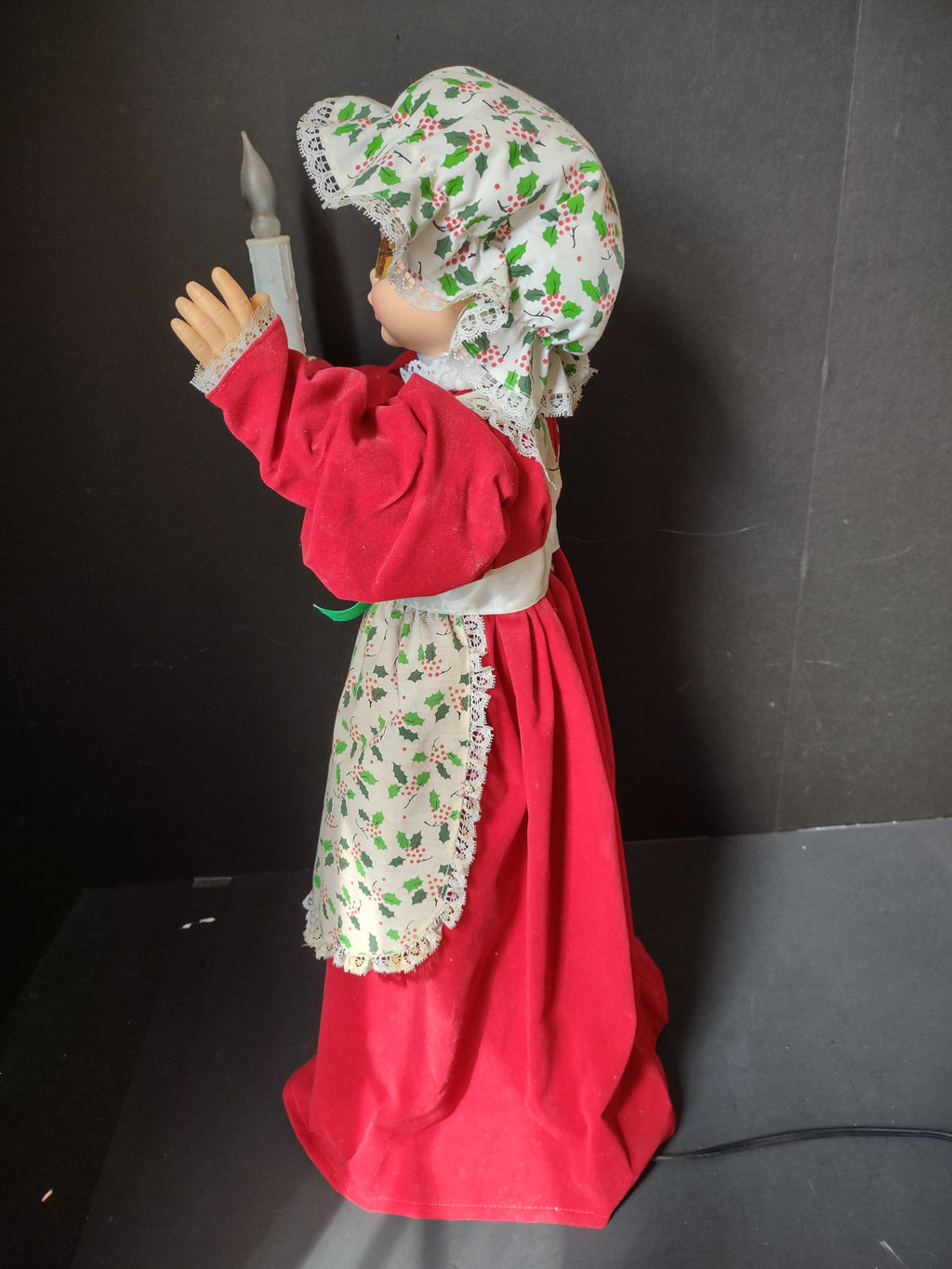 Vintage Holiday Friends Mrs. Claus Animated Lighted Doll 19" [8012n]