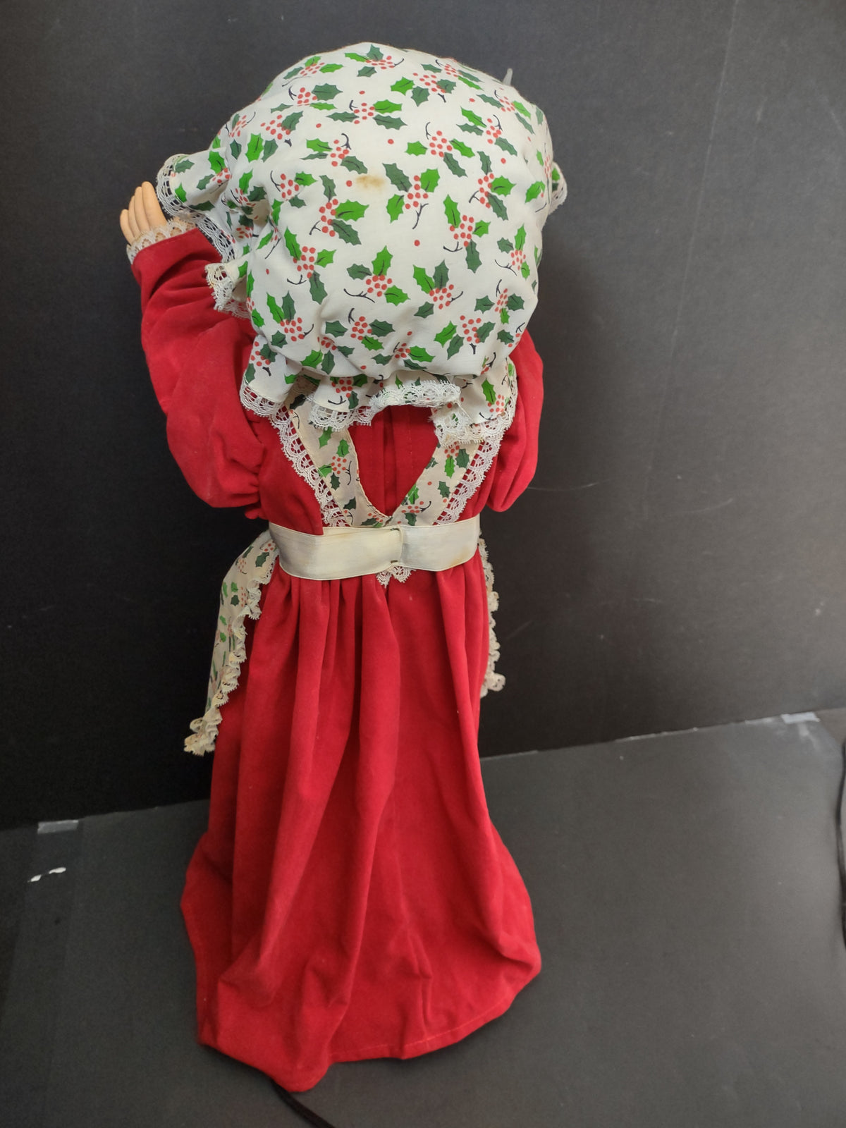 Vintage Holiday Friends Mrs. Claus Animated Lighted Doll 19" [8012n]