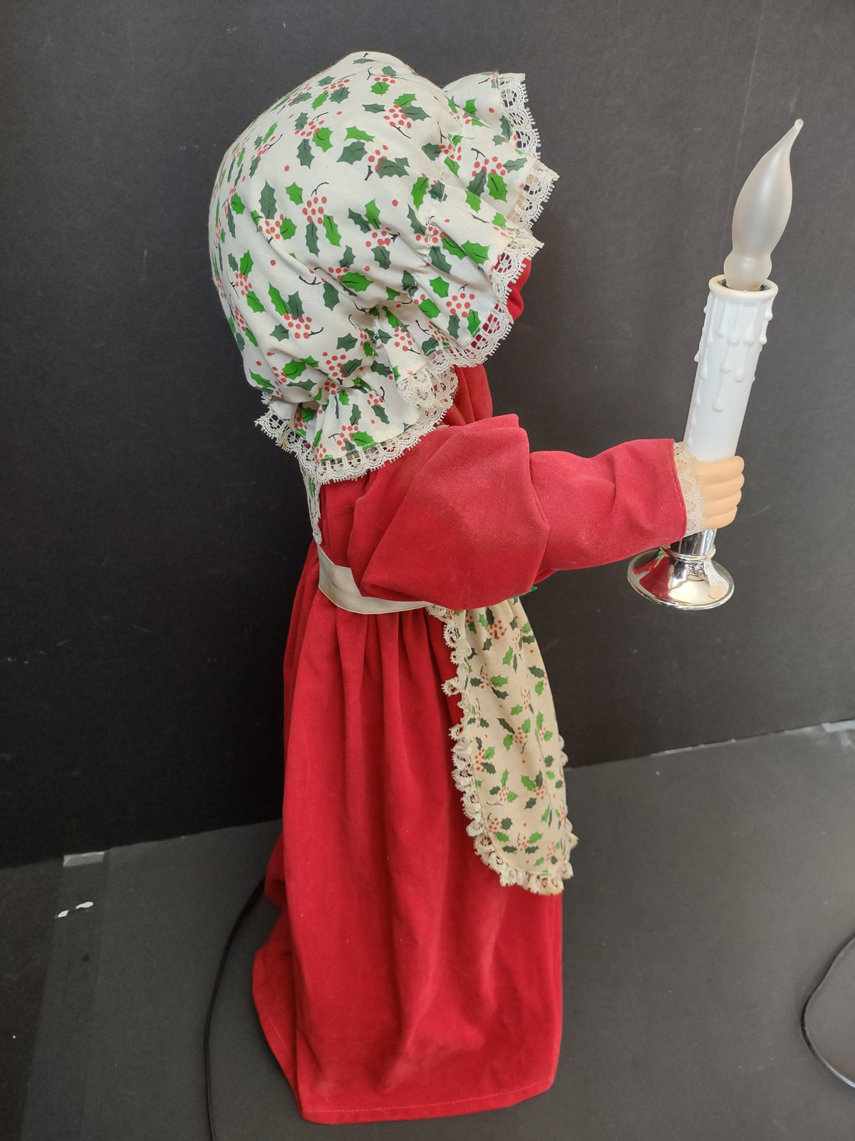 Vintage Holiday Friends Mrs. Claus Animated Lighted Doll 19" [8012n]