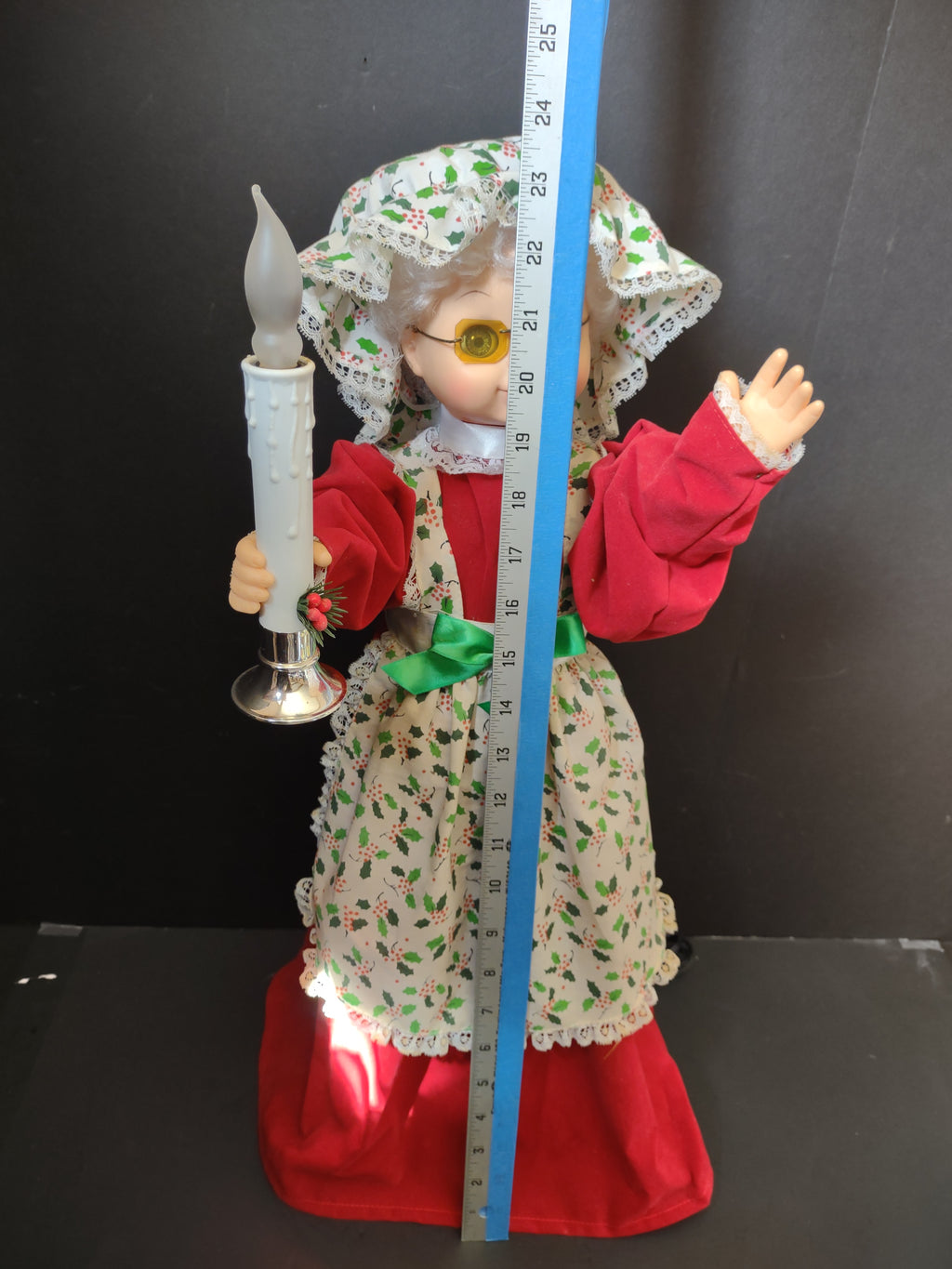 Vintage Holiday Friends Mrs. Claus Animated Lighted Doll 19" [8012n]