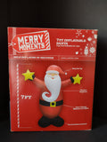 Merry Moments 7FT Inflatable Santa box front