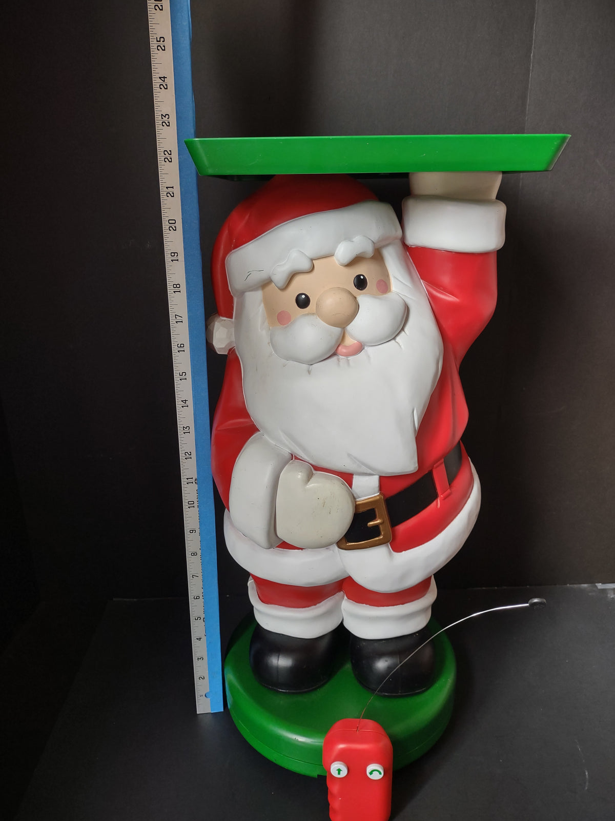 Vintage Mr. Christmas Serving Santa Animated Musical Base [8056n]