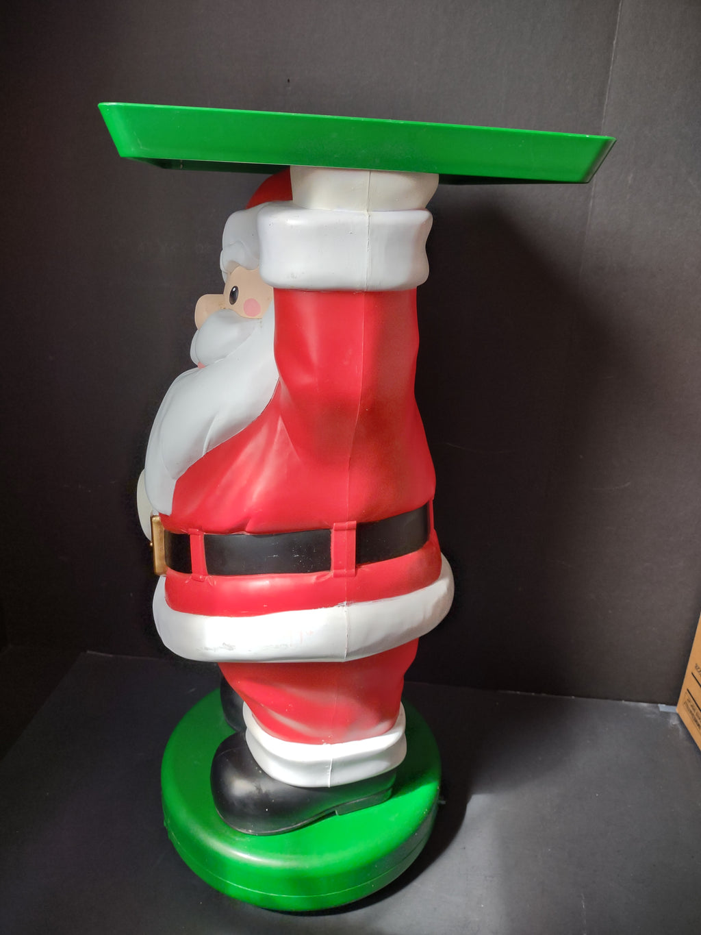 Vintage Mr. Christmas Serving Santa Animated Musical Base [8056n]