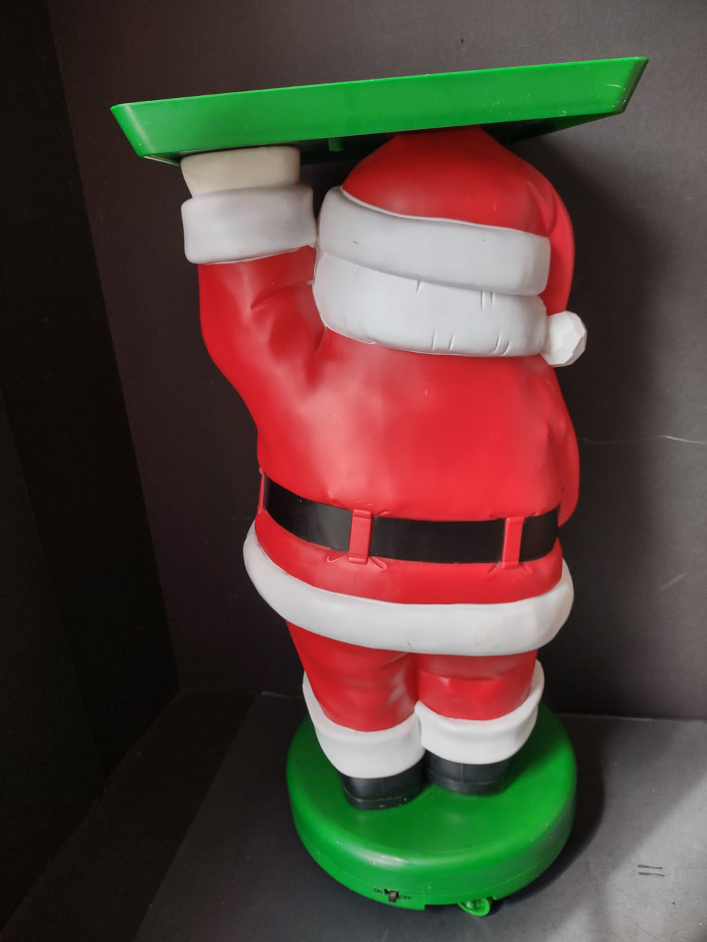Vintage Mr. Christmas Serving Santa Animated Musical Base [8056n]